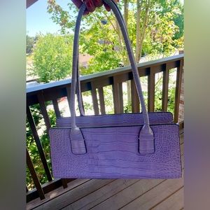 Tommy Hilfiger vintage faux croc shoulder bag 🪻